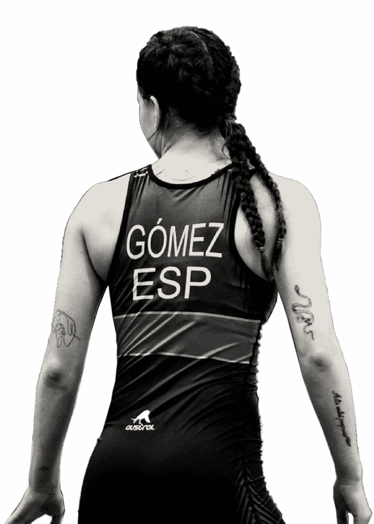 atleta española con equipamiento deportivo representando el uso de productos CBD SPACE Sport para mejorar recuperación y bienestar físico